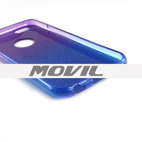 NP-2359 TPU brillante polvo funda para iphone 6-4